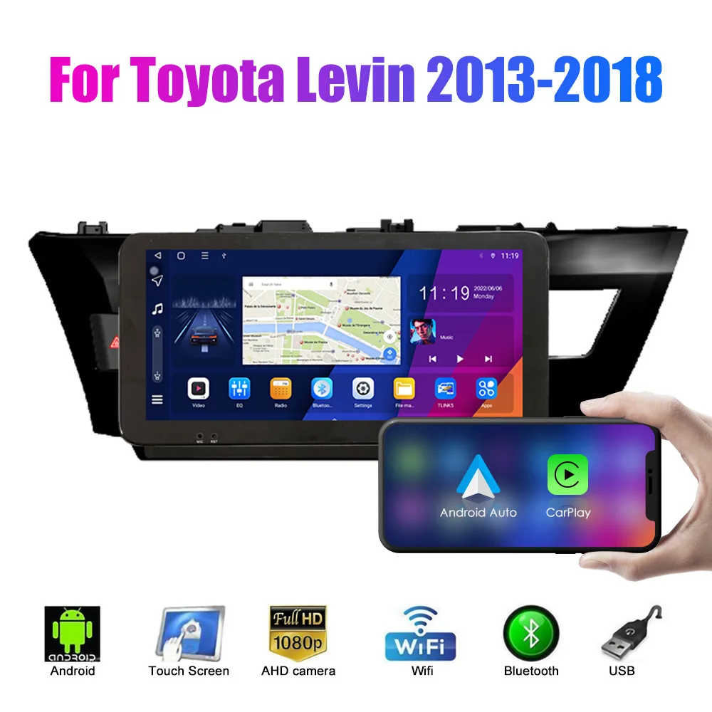 2013–2018 Android Navigation System With GPS And Rearview Camera (All-in-One Car System)