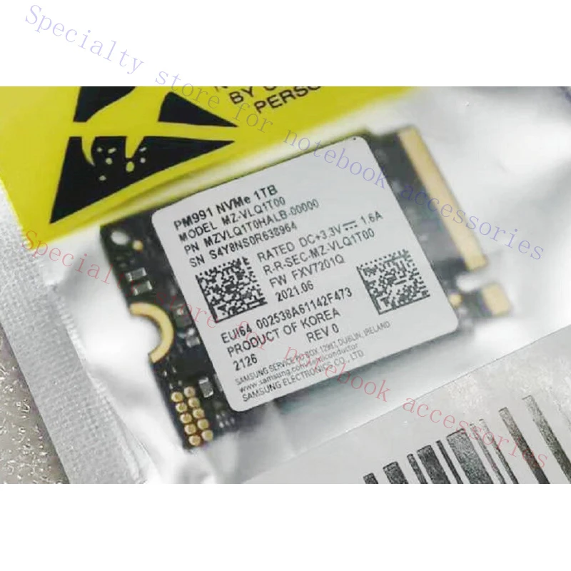 

R+ FOR SAMSUNG PM991 M.2 2230 SSD 1TB NVMe PCIe For Microsoft Surface Pro X Pro 7+ 887276049069
