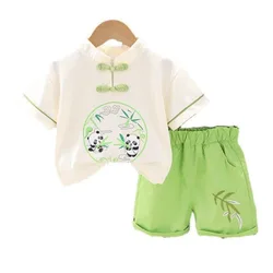 New Summer Baby Girl Clothes Suit Children Boys Casual T-Shirt Shorts 2Pcs/Sets Kids Outfits Toddler Costume Infant Tracksuits