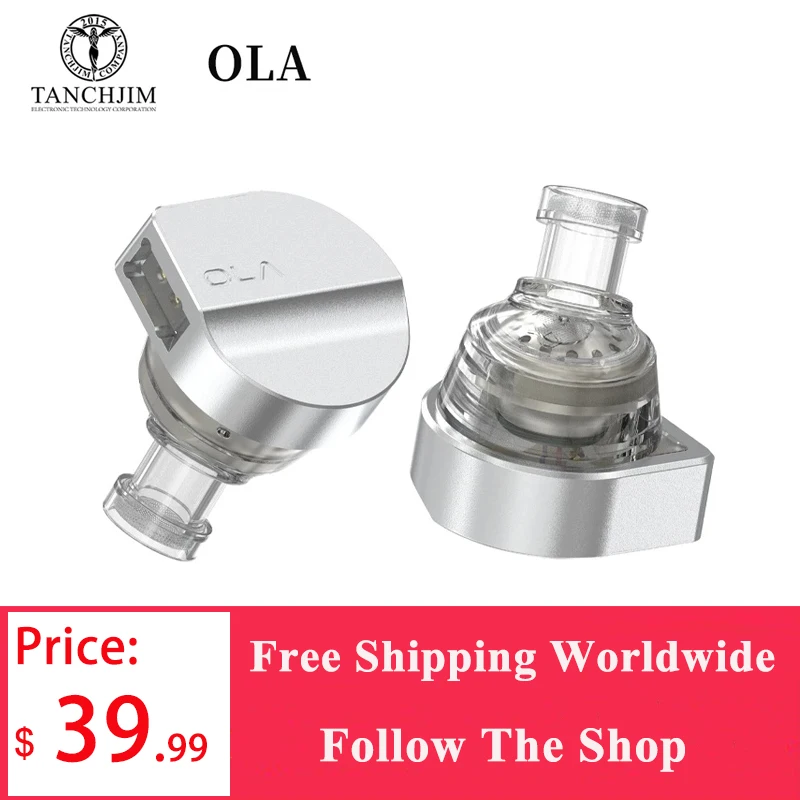 

TANCHJIM OLA Dynamic Earphone Waterproof In-Ear HIFI Earbuds