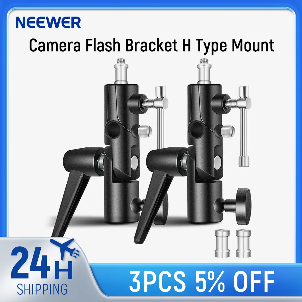 NEEWER Support de Flash pour Caméra de Type H avec Support de Softbox NEEWER Support de Flash pour Caméra de Type H avec Support de Softbox