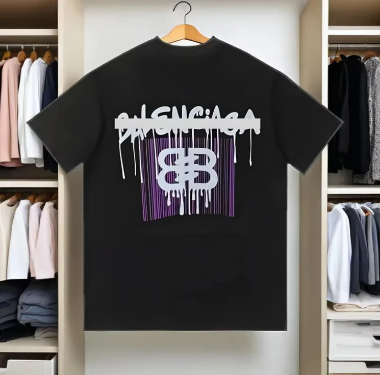 2025-verao-nova-marca-de-luxo-camiseta-superior-y2k-topo-estilo-simples-puro-algodao-impressao-casual-negocios-topo-camiseta-para-homem-e-mulher