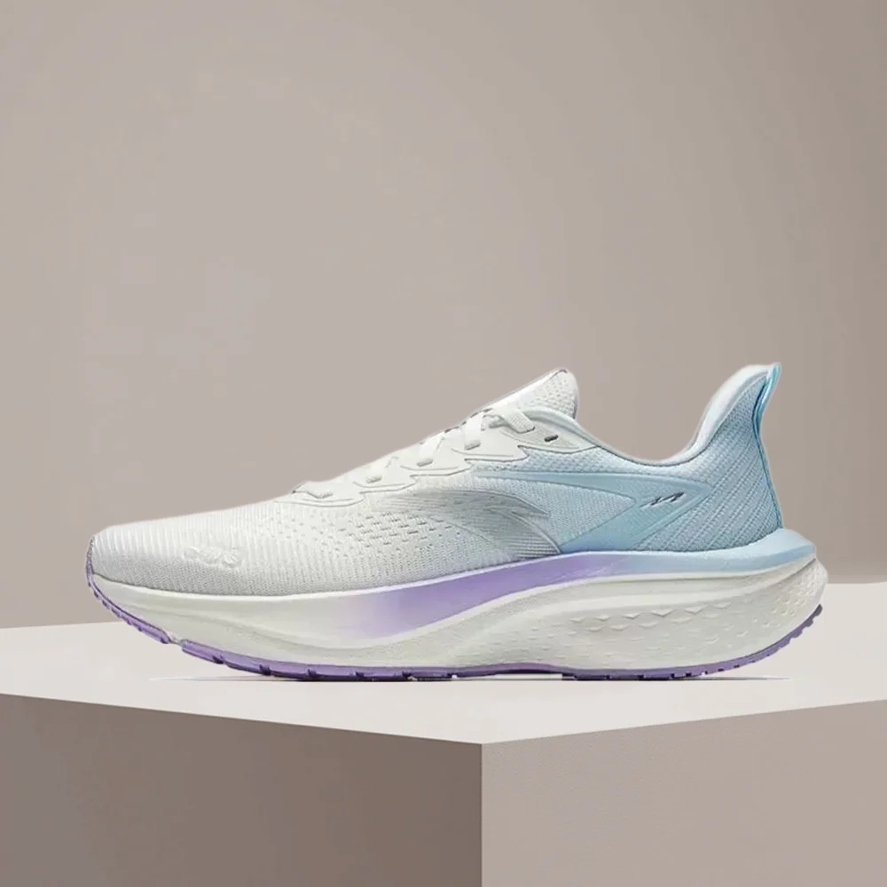 Anta Mach 5SE Women's Low-Top Casual Running Shoes  Comfortable, Non-Slip, Stylish & Breathable, White/Blue/Purple 122525582-3