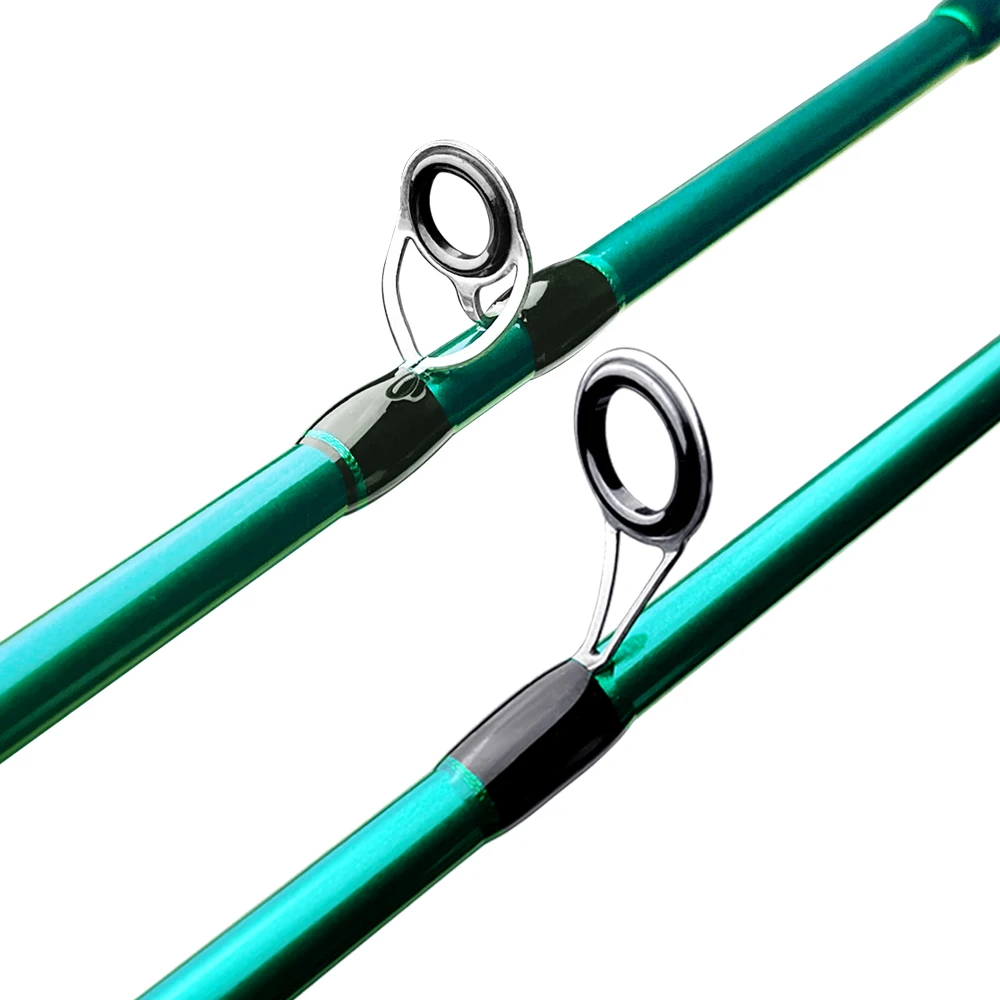 SIECHI Casting Spinning Angelrute 1,8 m 2,1 m Ultraleichte Carbonfaser-Rutenstange 4-teilig mit EVA-Griff 7-20 g Ködergewicht – Detail 9