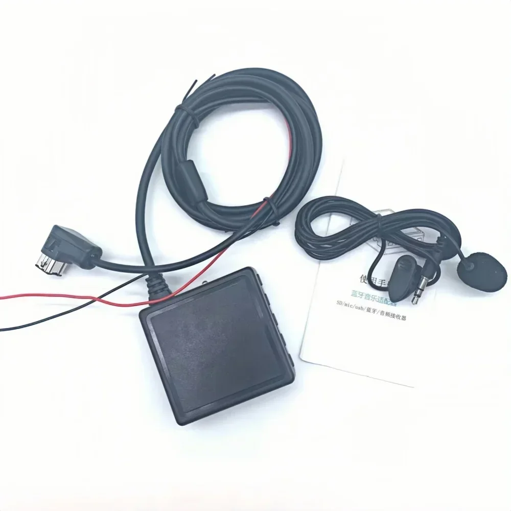DOXINGYE AUX USB Bluetooth Music Module with Microphone Bluetooth Handsfree CD Changer Adapter for Pioneer Radio IPBUS P99 P01