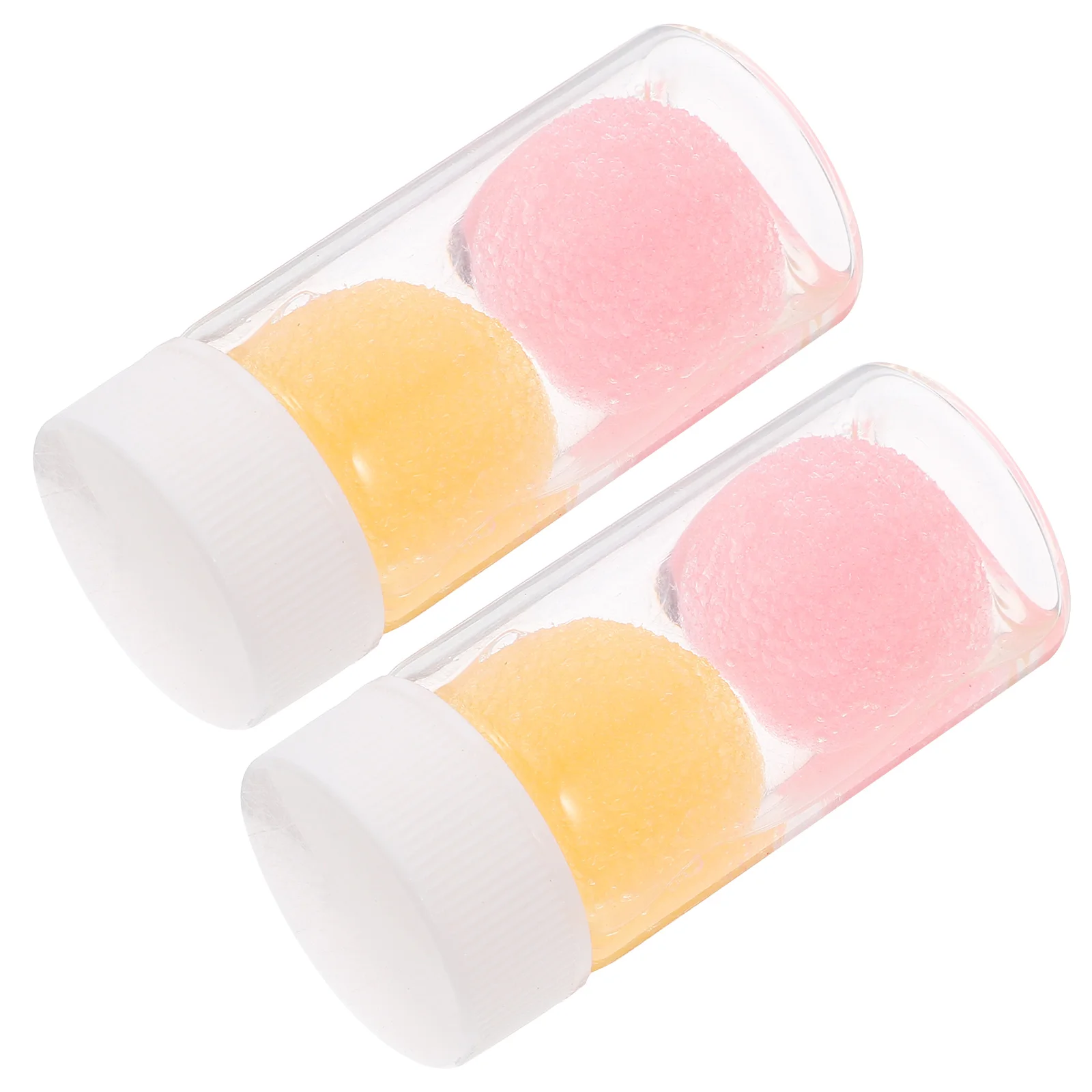 

2pcs Tweezers Cleaner Lash Extensions Sponge Balls Eyelash Supplies Glue Remover Tool Large Capacity Small Size