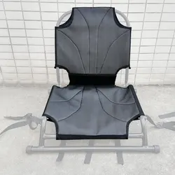 Kayak Canoe Sit on Top Chair Pad Repairing Replacement Boat Seat Sitting Cushion Holder Replacement with Fishing Rod Holder Bag
