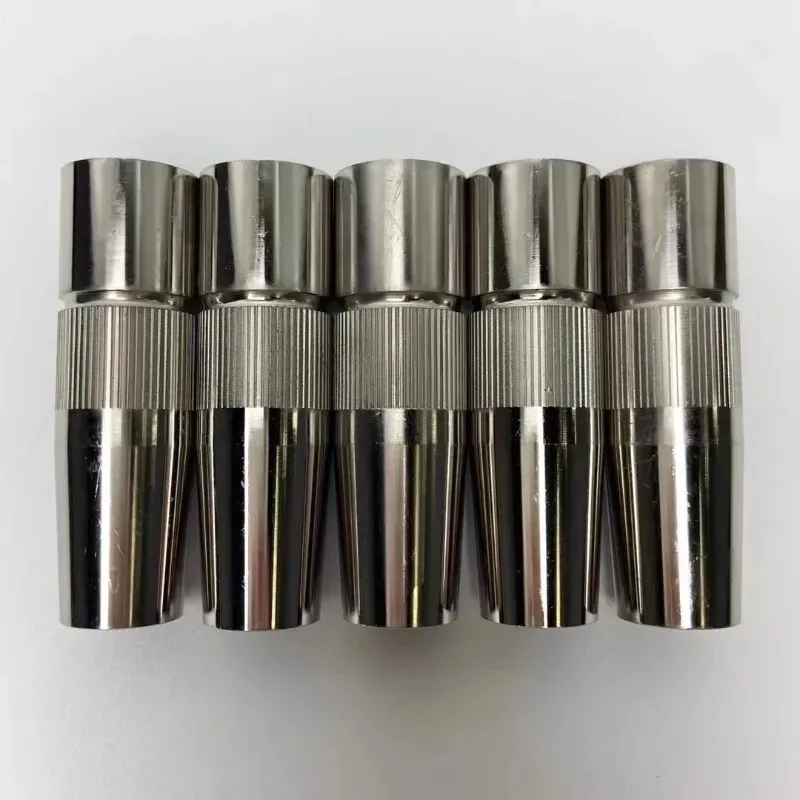 350A 500A variable diameter protective nozzle, shrink fit protective sleeve, purple copper