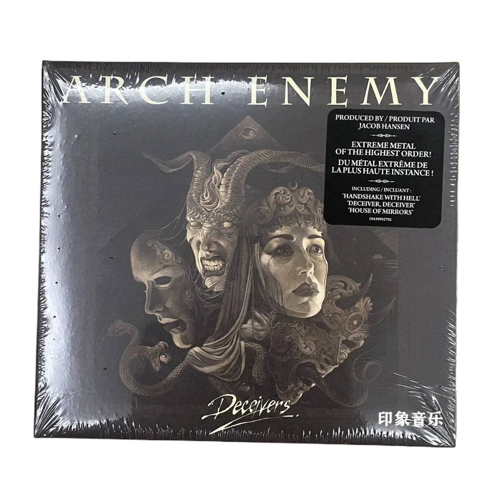 CD de estudio 2022 de metal melódico sueco con voz femenina de growl, disco de referencia para audiófilos del heavy metal, en stock, nuevo y sellado.