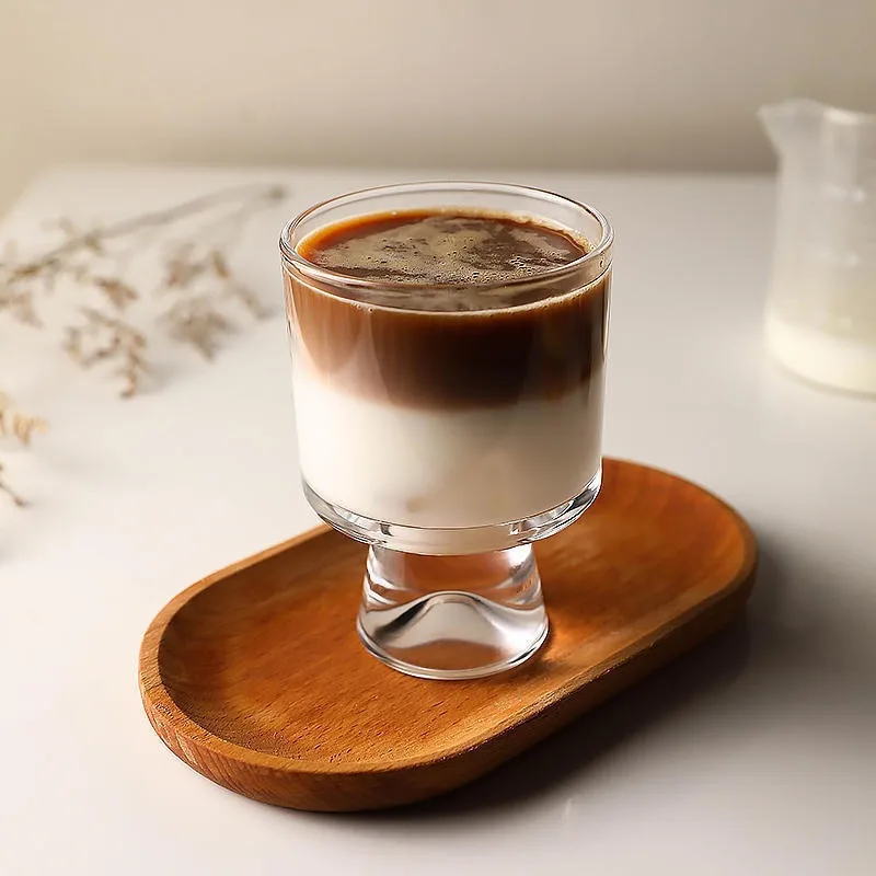 

240ML Creative High Foot Dessert Cup Ice Cream Coffee Cone Cup Juice Drink Cup Party Supplies Home Decoration