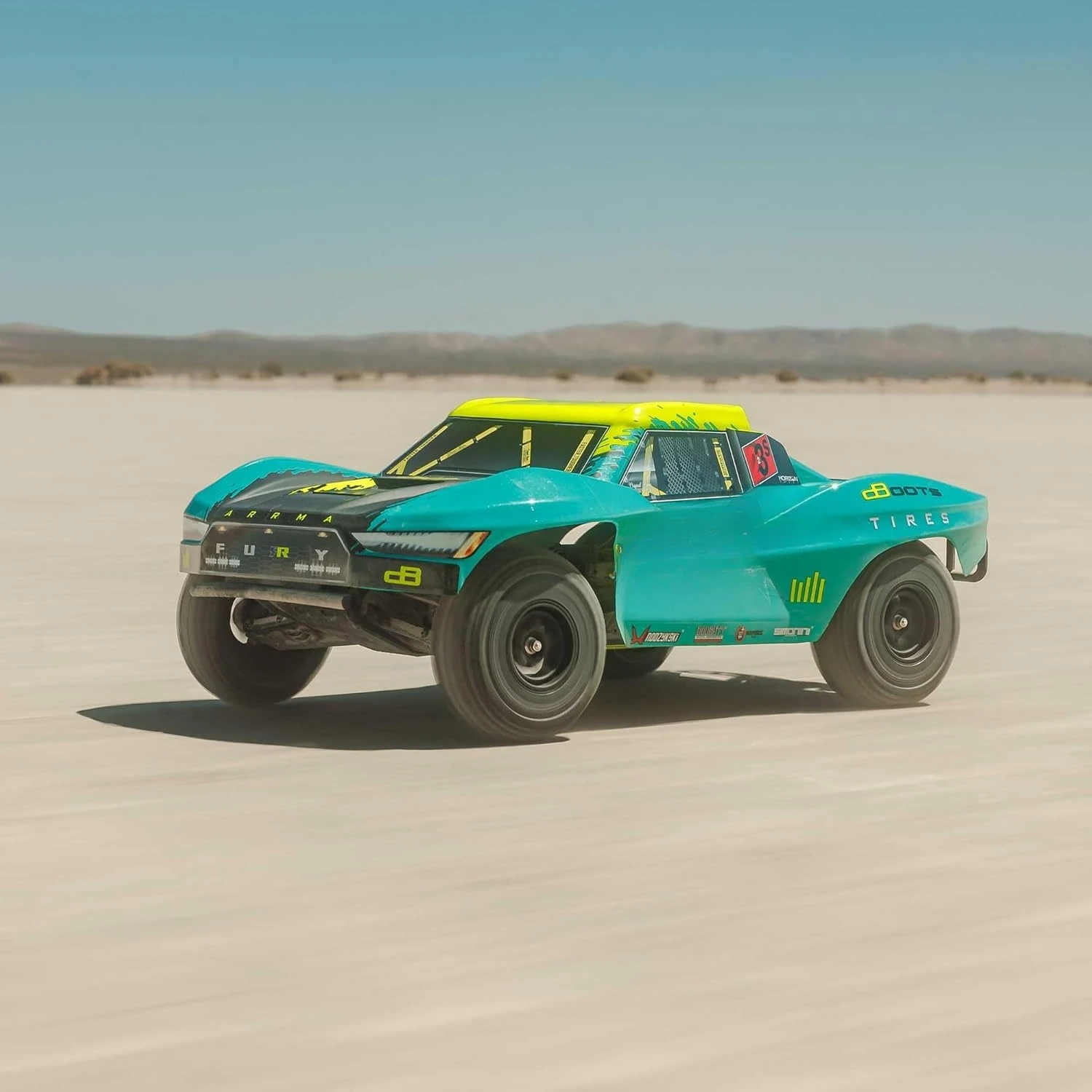 RC Truck 1/10 223S BLX Brushless Short Course Truck RTR (Battery and Charger Not Included) with DSC, Green, ARA3521T2 image 5