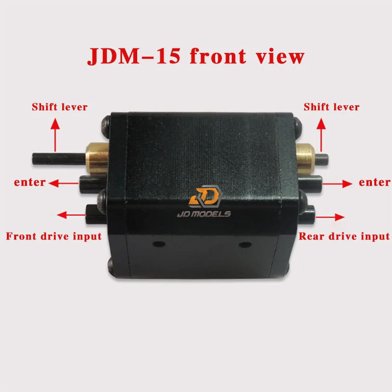 

JDMDEOL JDM-15 three-position transfer case, 1:14 tractor gearbox, 1:14 transfer case model