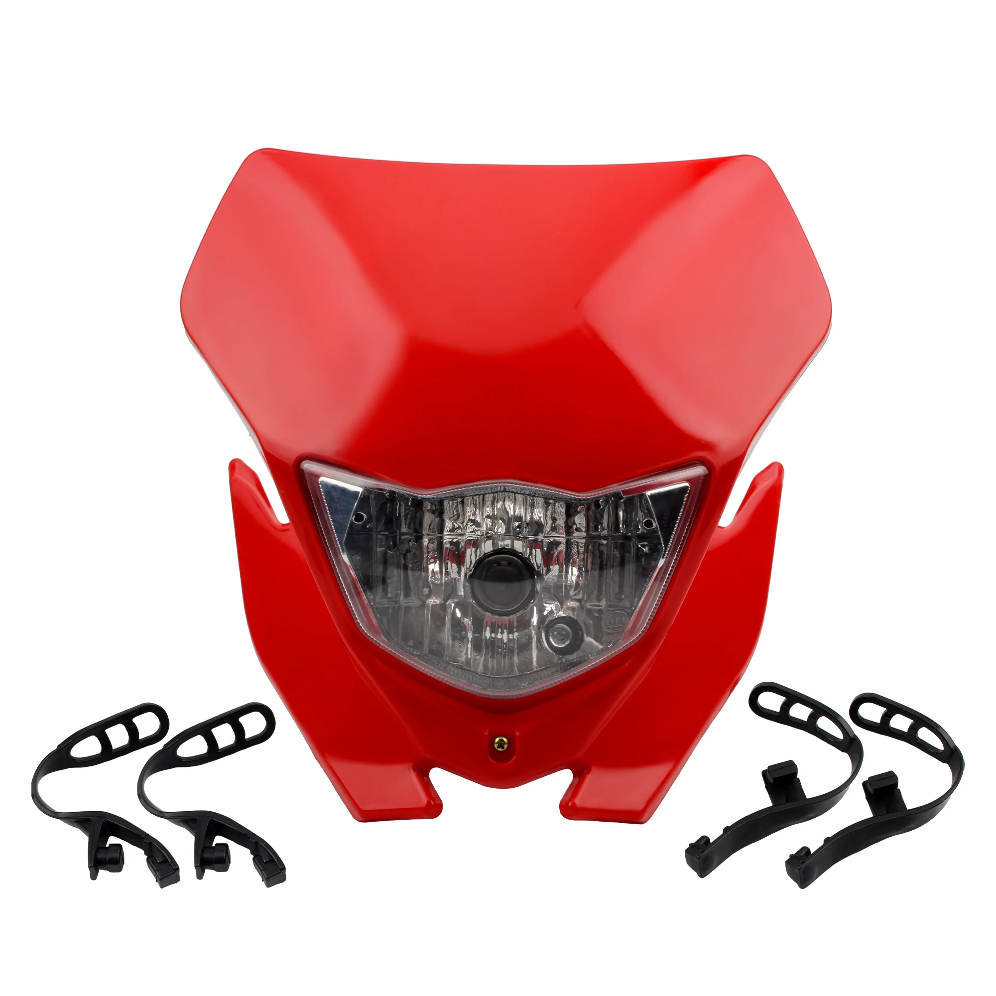 For Kawasaki KLX 230 250 150 110R 230R Motorcycle Halogen Headlight Dirtbike Headlamp Enduro Motocross Modified Accessories