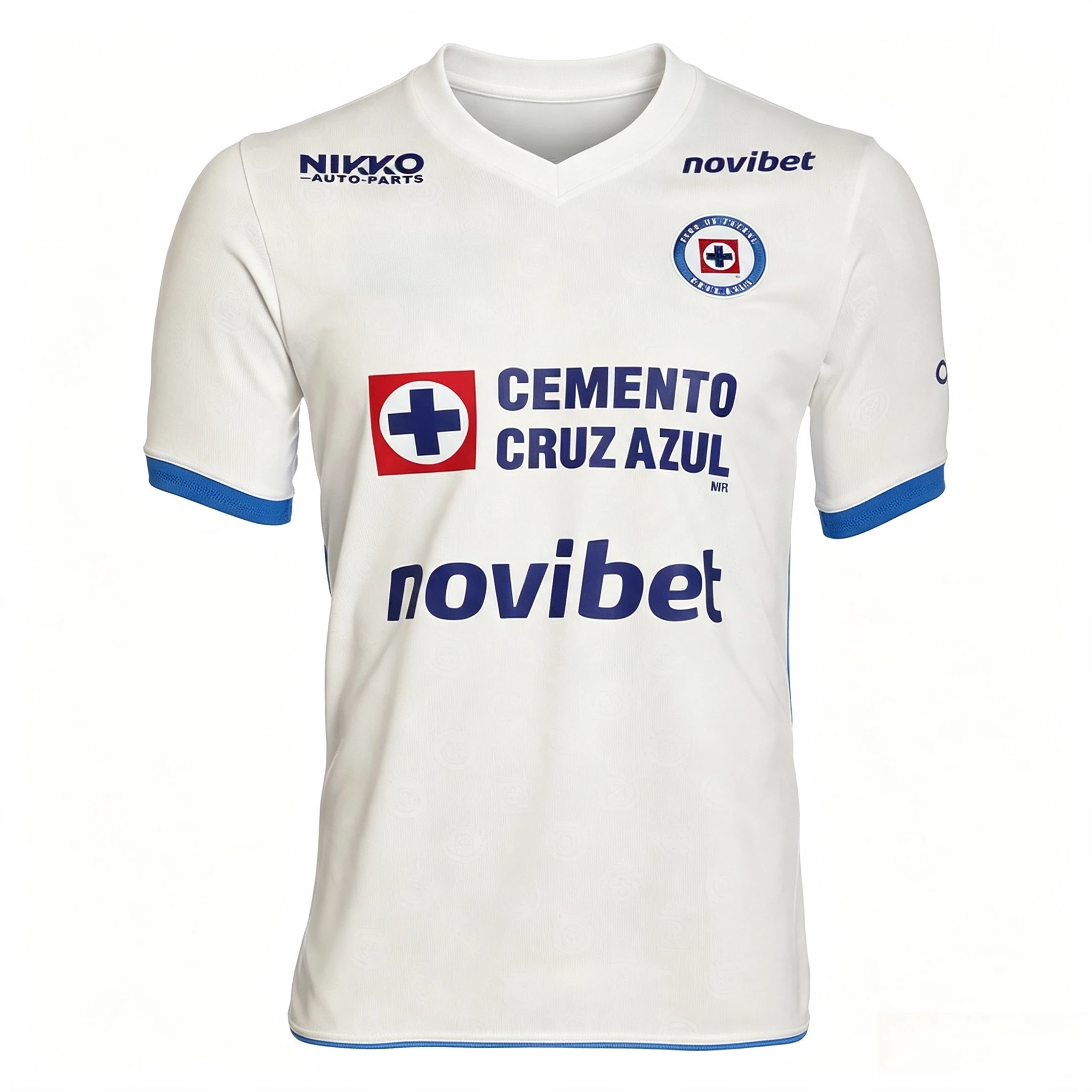 Saison 26-27 Cruz Azul Fußballtrikot, Herren Sommer Neu 3D-Druck Sport Fußball Atmungsaktive Schnelltrocknende Kleidung T-Shirt – Detail 2