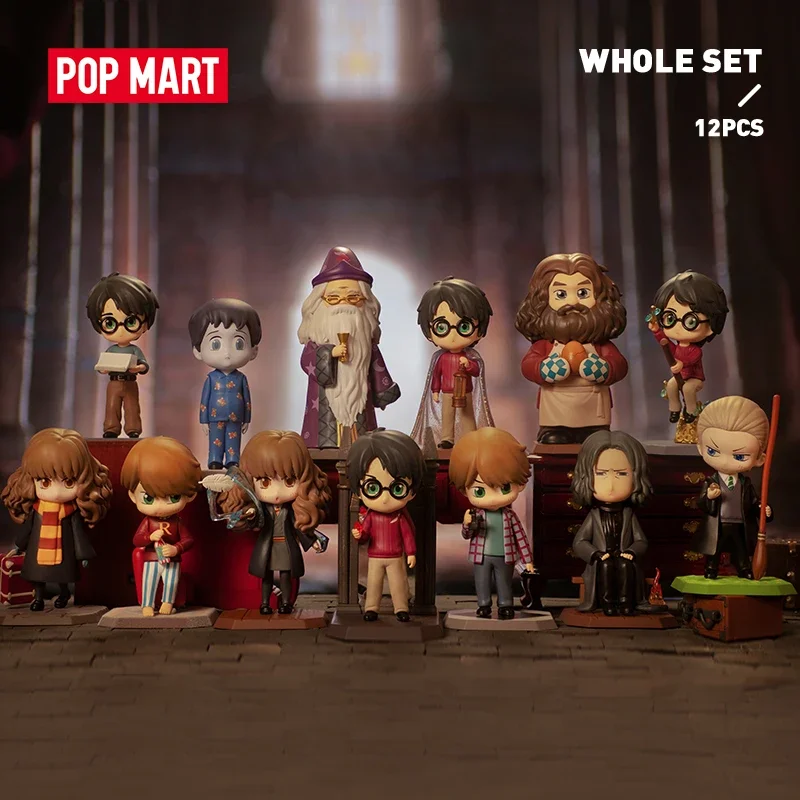 POP MART Harry Potter the Sorcerer's Stone Series Blind Box Toy Kawaii Doll Action Figure Toy Kid Surprise Model Mystery Box