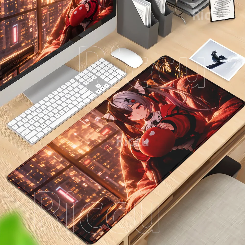 HD printing Lacrimosa Neverness to Everness NTE Kawaii Anime Girl Mouse Pad Non-Slip Rubber Office Mousepad Gaming XXL Desk Mat