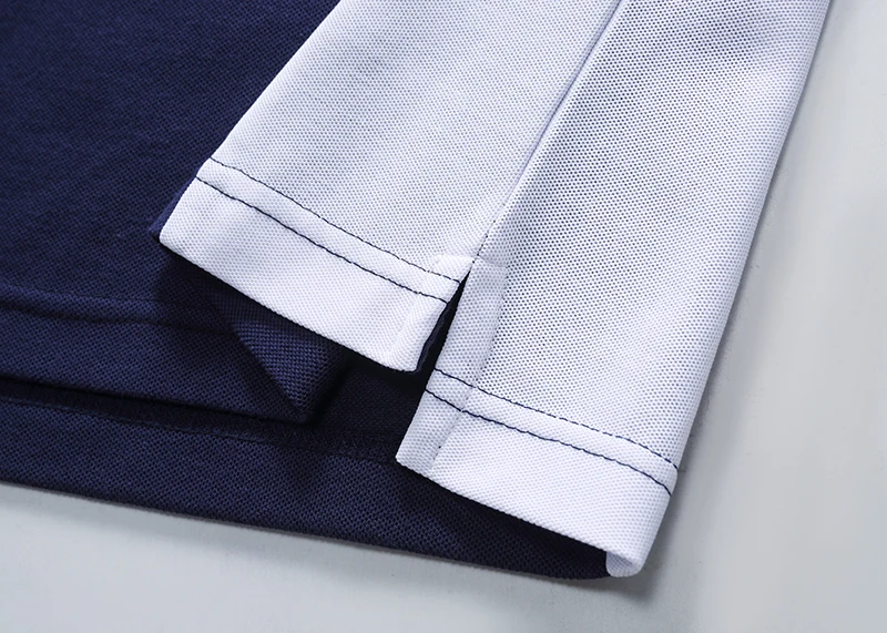 Herren-Poloshirt Argentinien Reisender Baumwolle Stickerei Farbige Nähte Klassisches Modedesign Original-Design Reine Baumwolle Hohe Qualität – Detail 16