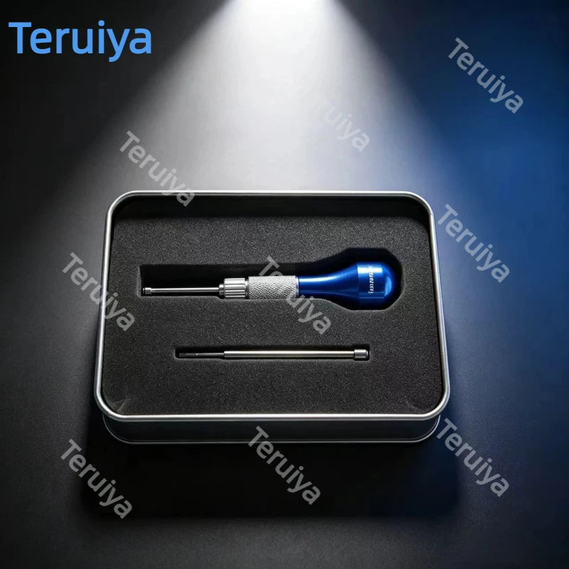 Dental Micro Implant Screw Driver Handle, Universal Tool Head Compatible with PUT, Orthodontic Anchor Screw Implant Tool