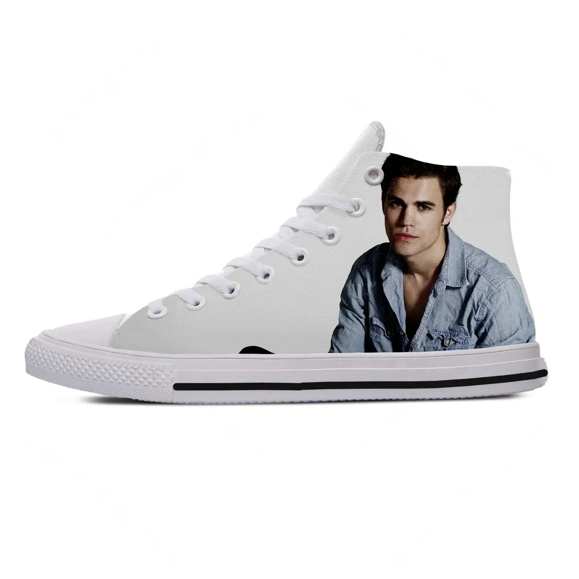 

Hot Fashion Summer Paul Wesley High Sneakers Men Women High Quality Handiness Casual Shoes Classic High Top Latest Board Shoes