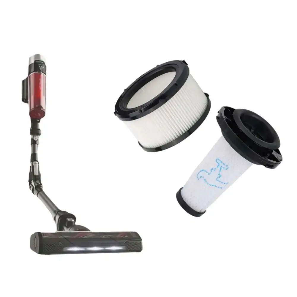Vacuum Filter Accessories for Rowenta X-Force Flex 9.60 Aqua/Animal/Allergy/X-Nano Battery, Washable Pre-Filters, for ZR009010