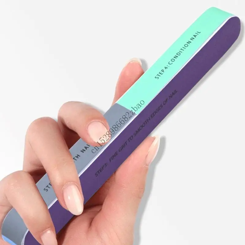 H7ea أداة تلميع الأظافر 7 فريك مختلف لتشكيل تلغيس طبيعية أو اصطناعية #1