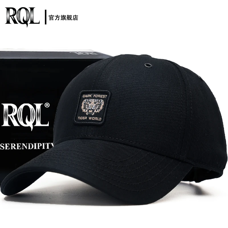 RQL Men's Baseball Cap for Women 2023 Winter Trucker Sports Golf Hat Breathable Snapback Hip Hop Fashion Design Brand Cycling