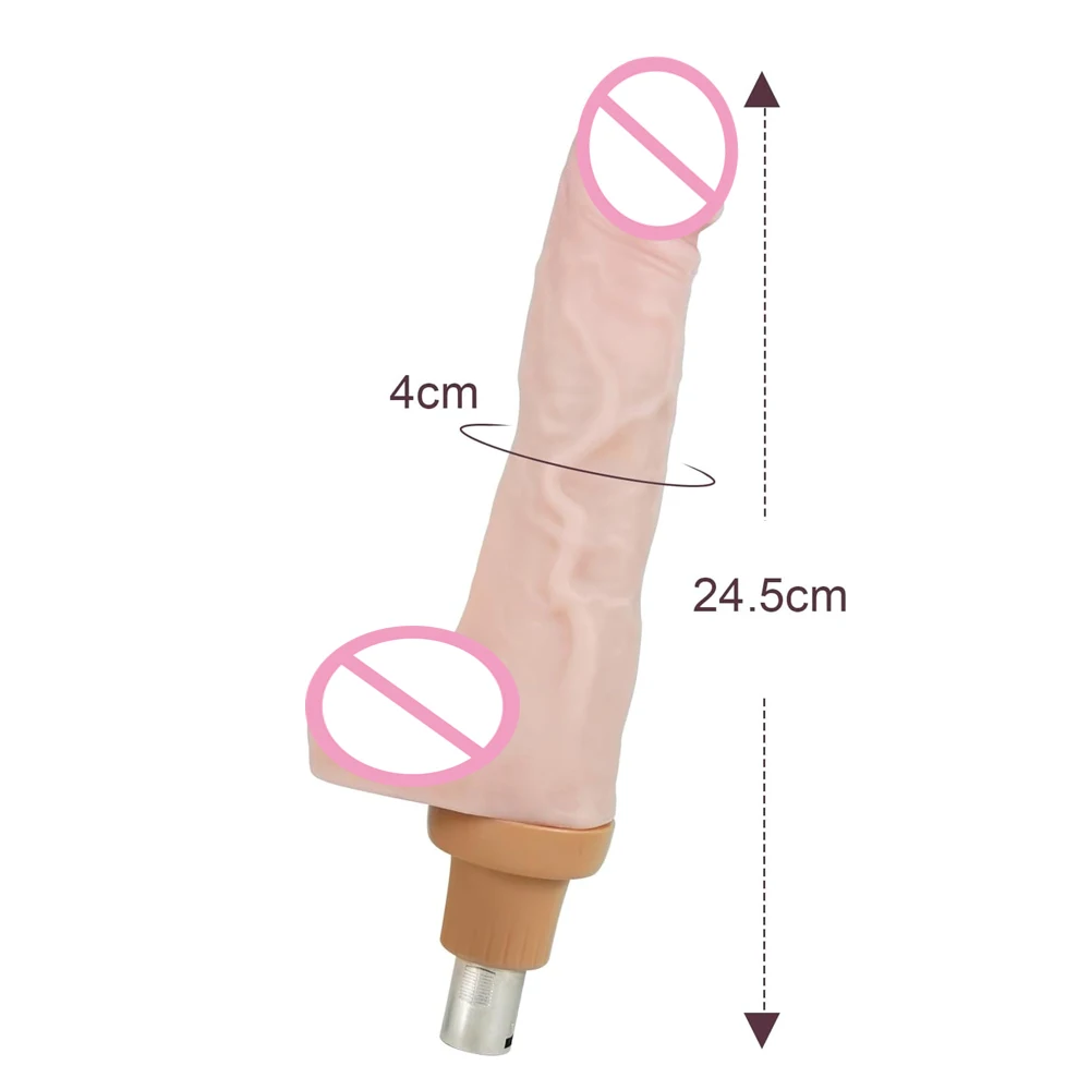 3XLR Sex Machine Attachments  Realistic Dildos for A2/A1 Sex Masturbation Love Machine for Women Man Sex Products view 5