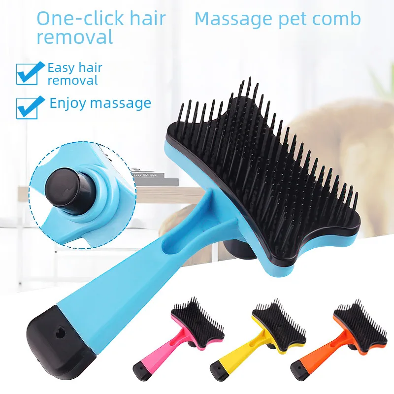 

Pet Comb Hair Removal Opening Cleaning Beauty Plastic Ctenocephalides Canis Supplies Factory