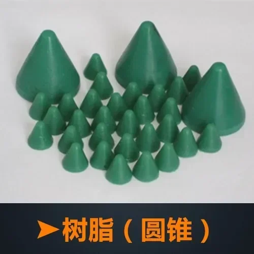 Bloco de moagem triangular cônico abrasivo de polimento