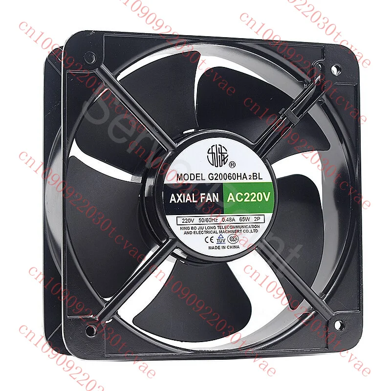 

New G20060HA2BL The CW - 220V 200 * 200 * 60 Mm 20060 Axial Flow Fan Cooling Fan