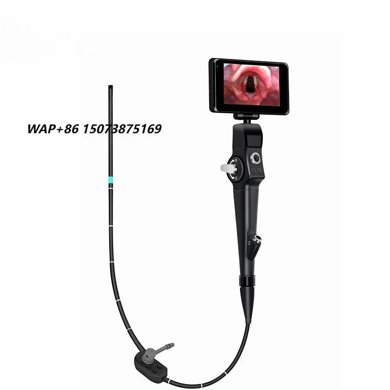 Hot Selling Portable Electronic Soft Mirror Veterinary Digital Video ENT Endoscope Soft Bronchoscope Laryngoscope