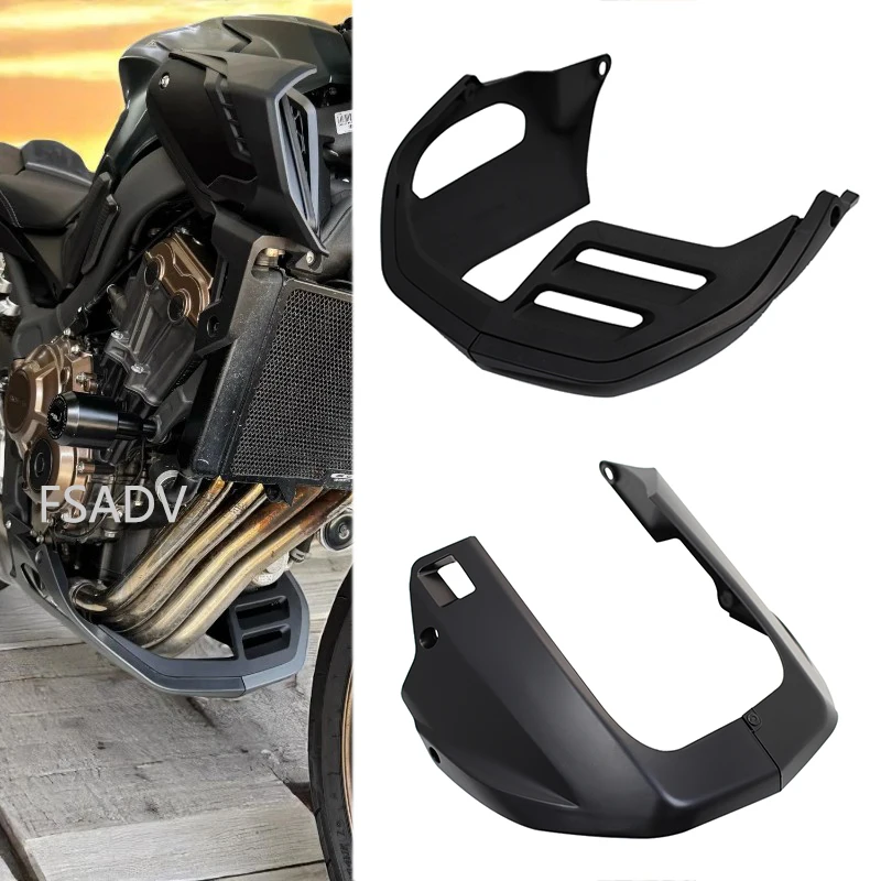 

For Honda CB650R CB 650R CB650 R 2019-2024 Motorcycle Engine Lower Spoiler Body Fairing Protector Guard Chassis Shield Street