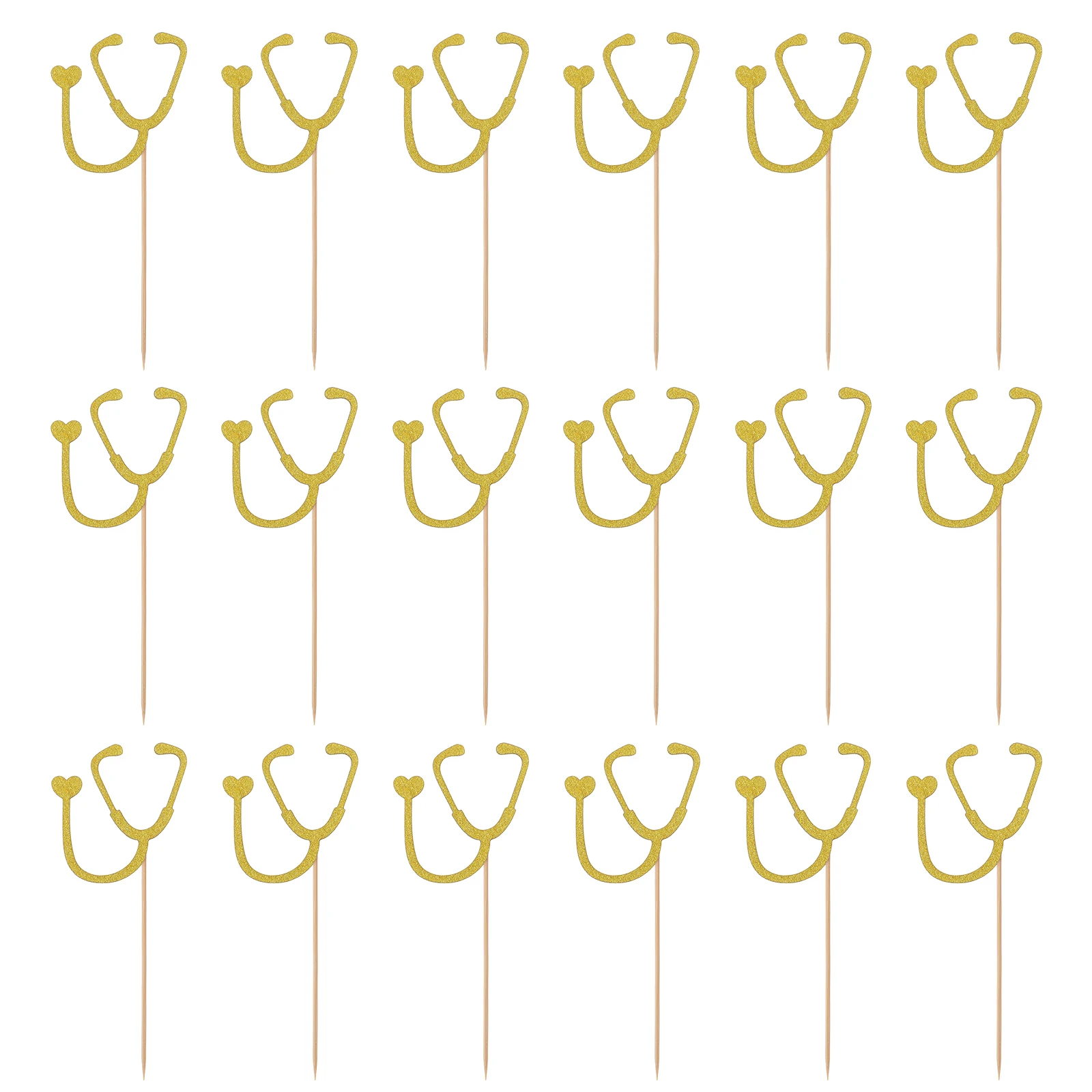 

24pcs Party Cupcake Decorations Supplies Topper Medical Nurse Decorations Supplies Cake Accessories