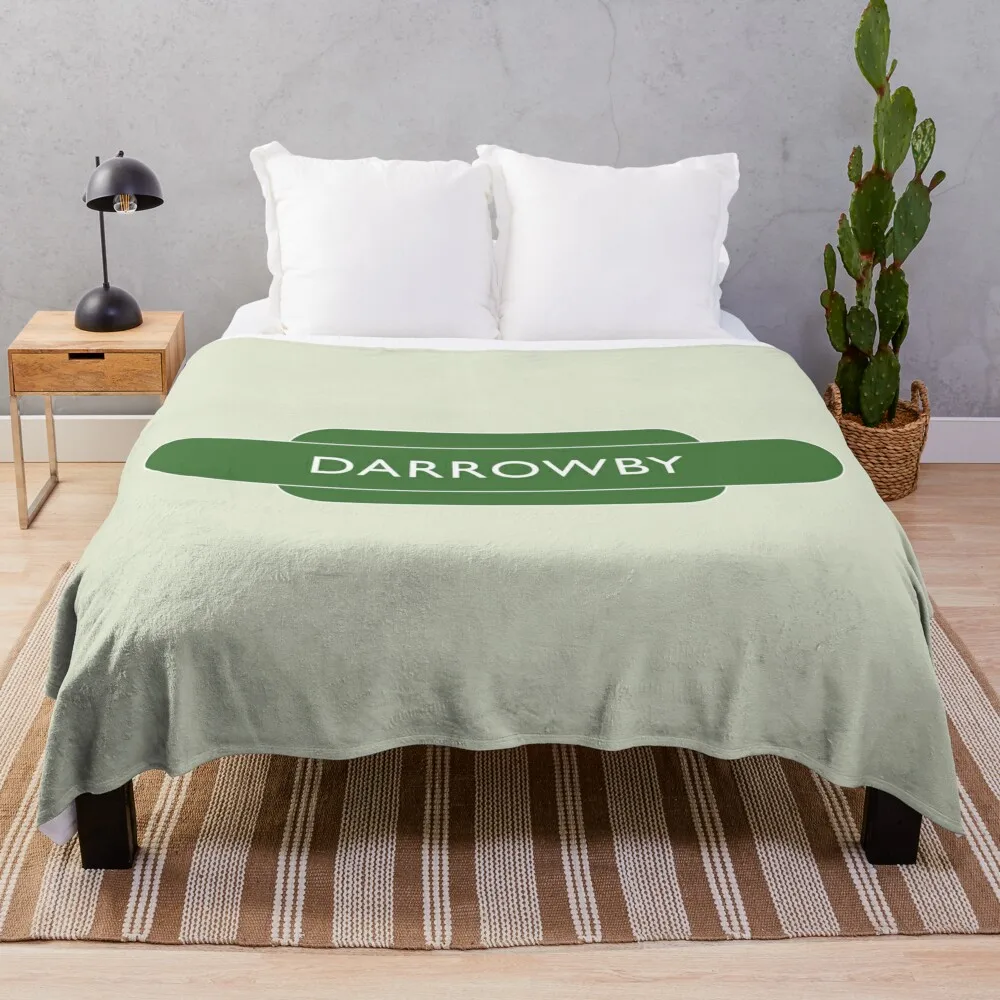 Darrowby Railway Station Throw Blanket for babies Sofa Throw Furrys christmas decoration Blankets