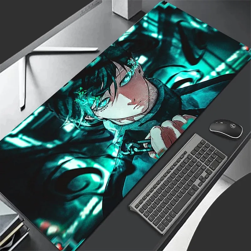

Blue Lock Mouse Pad Gaming Accessories PC Gamer Alfombrilla Xxl Computer Desk Mat Laptop Varmilo Keyboard Pads Mousepad 900x400