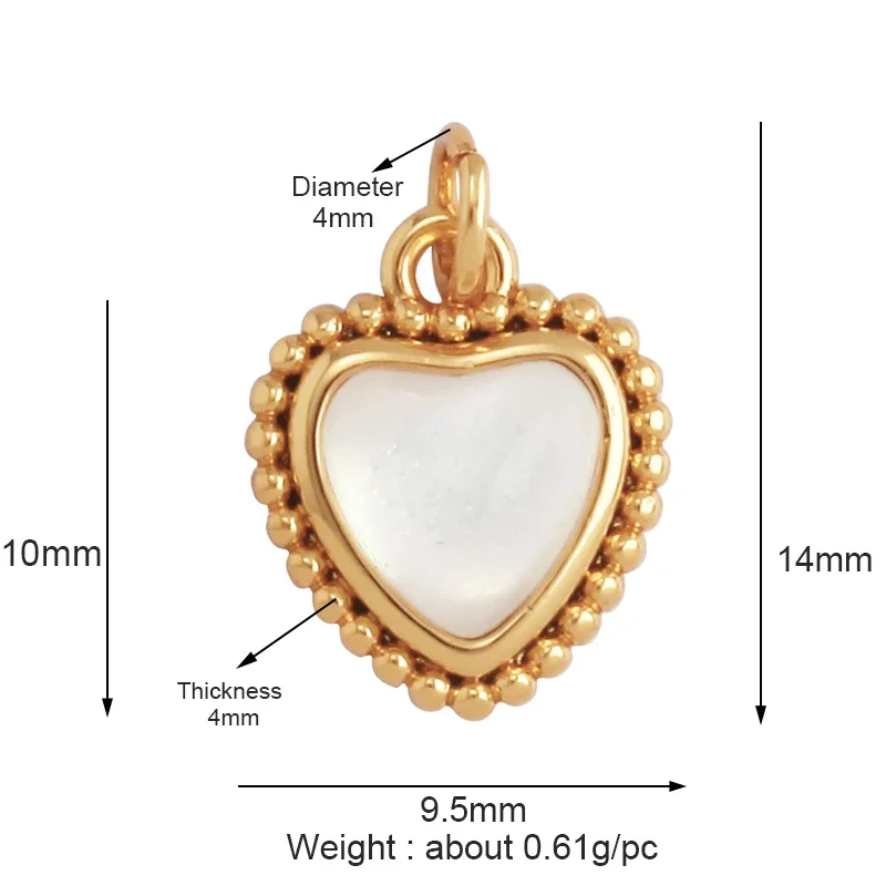 Wholesale Custom Selection -- Red Heart Turtle Star Bee Charm Pendant,18K Gold Plated Jewelry Necklace Bracelet Making Supplies
