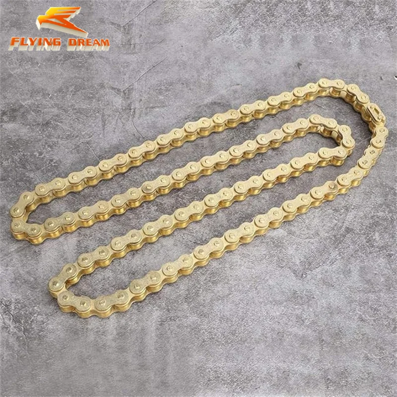 KMC motocross Chain Golden Connecting Master Link 420 428 520 120L for SSR TaoTao Coolster Apollo Baja Kazuma ATV Pit Dirt Bike