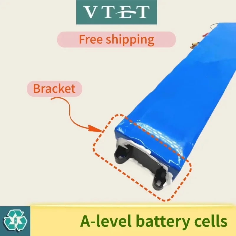 2024 NEW 36V 20Ah 18650 Lithium Battery Pack 10S3P 20000mah 500W Same Port 42V Scooter M365 Ebike Power Battery with BMS can DIY