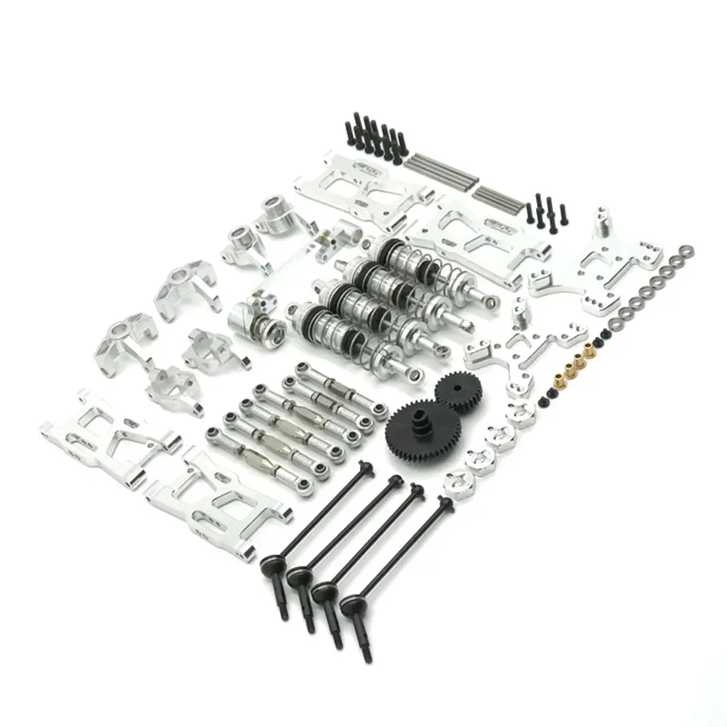 Front Rear Swing Arm Set Shock Absorber Remote Control Car Crawler Upgrade Modified Parts Replacement for 144002 144001