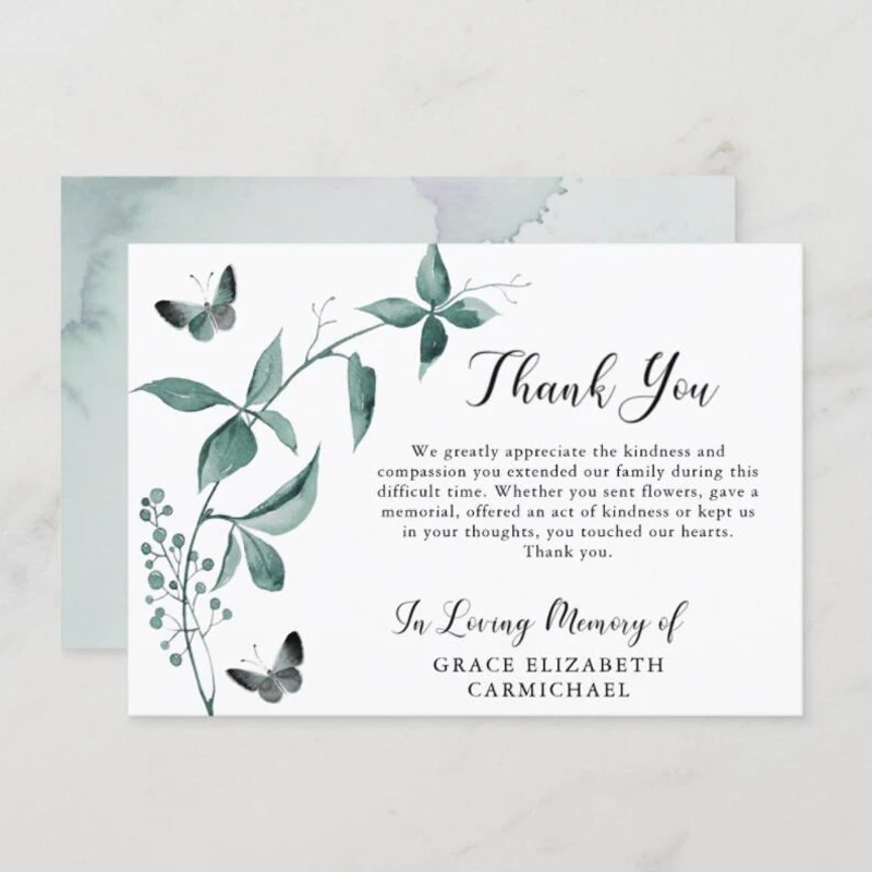 Custom Thank You Cards Business Card Thank You for Your Order Gift Decoration Card Personalized Logo Business Wedding Invitation