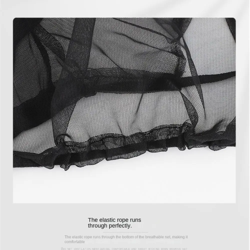 

Head Face Mask Fishing Cap Anti Mosquito Sun Cap Beekeeping Hat Hat Mosquito Net Insect Bee Net Hat Insect Mesh Anti Bee Hat