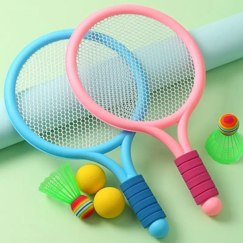 

Badminton Rackets Beginner Badminton Racket Set, Suitable for Parent-Child Sports Toy, Sports Game, Monochrome And Two-Color