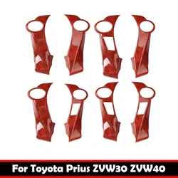 RHD LHD For TOYOTA PRIUS ZVW30 ZVW40 Car Center Console Steering Wheel Control Panel direction Interior Decoration accessoires