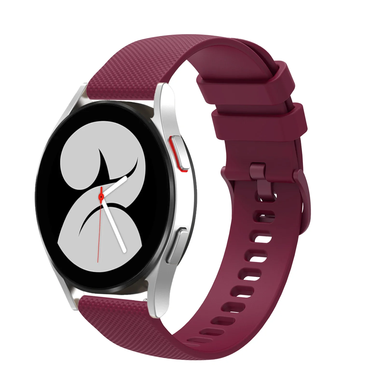 สายซิลิโคน20มม./22มม. สำหรับ Samsung Galaxy WATCH 6/5/4/3สายรัดข้อมือสำหรับ HUAWEI WATCH 4/3 Pro/GT4 amazfit GTR 4 /gts