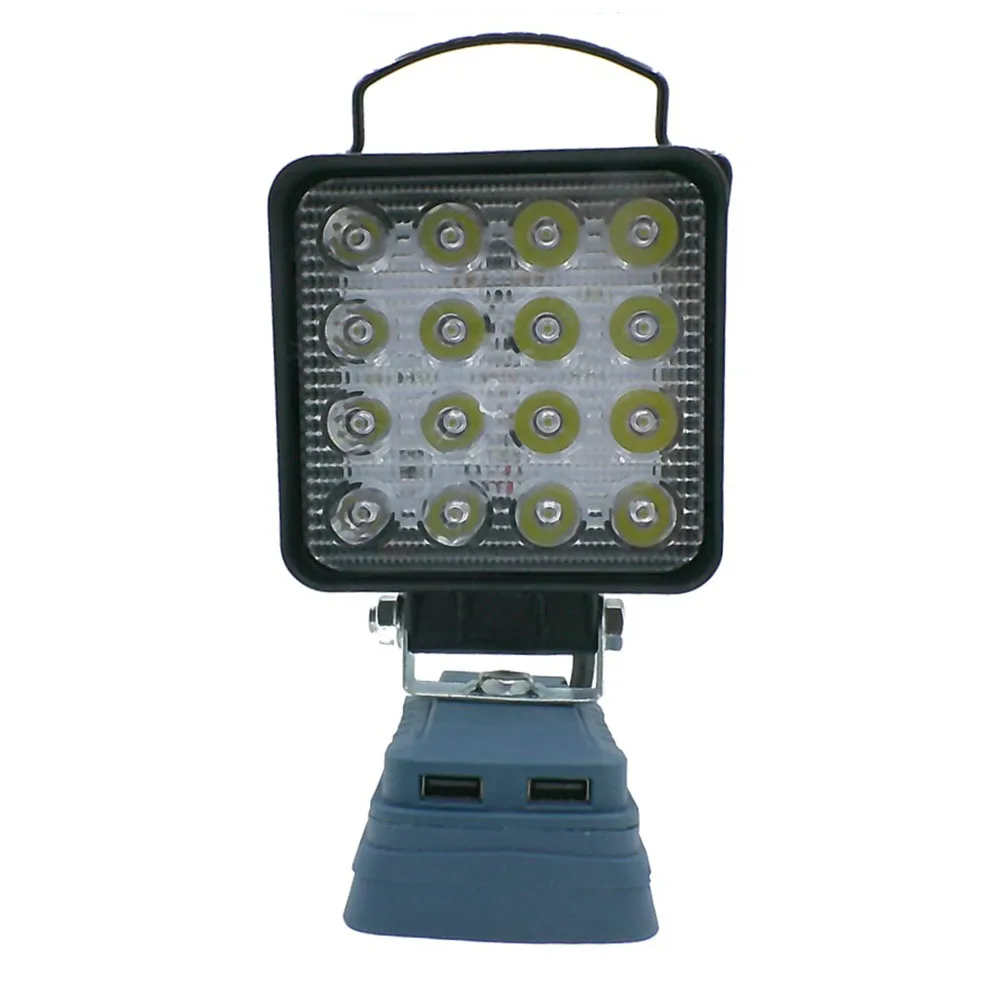 Environmentally Friendly Work Light Power Bank as Picture Electric Torch Adjustable Lamp Head Mobile Device Charger