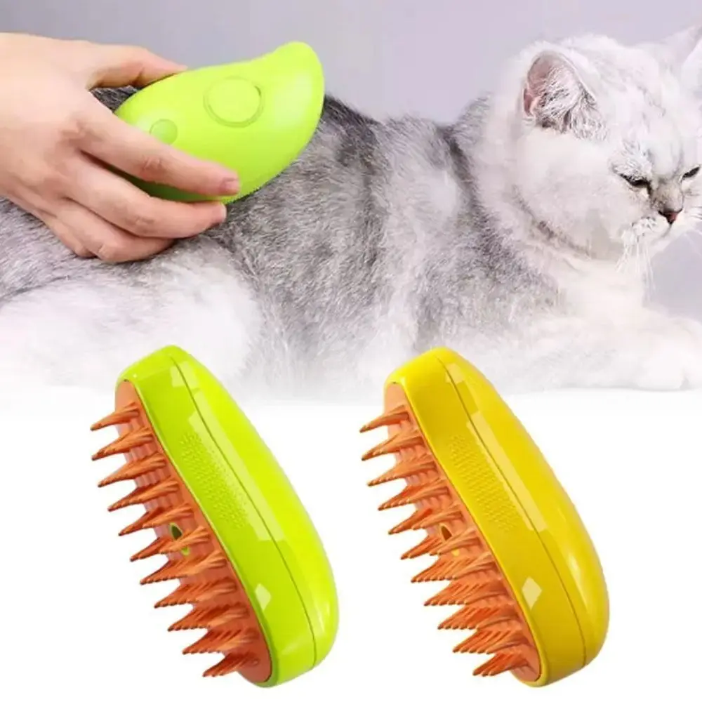 Steam Brush Cat And Dog Pet Electric Spray Massage Anti Flying Comb