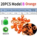 B20pcs Orange6X5