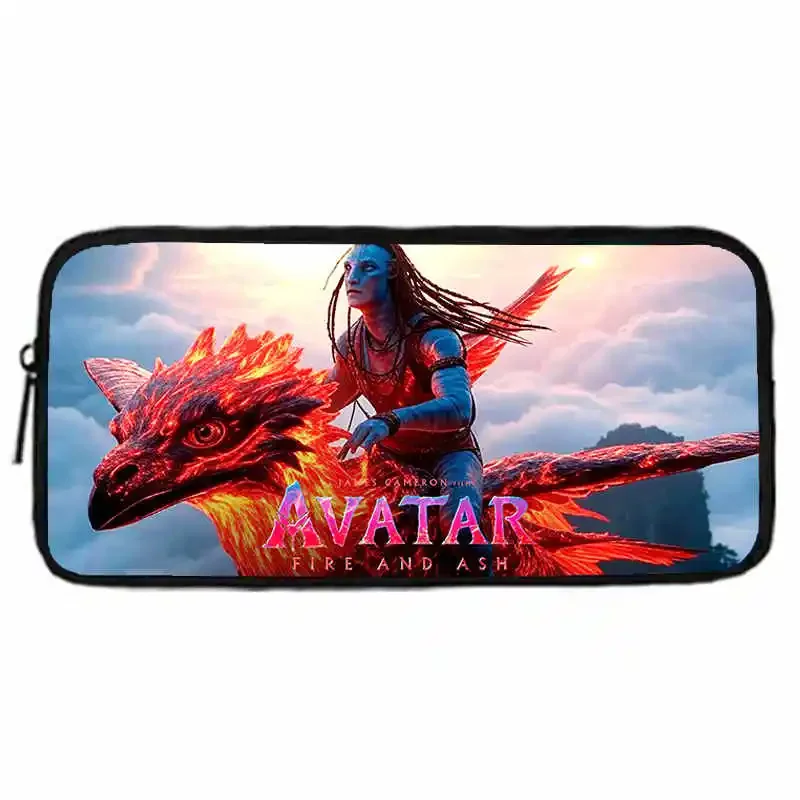 حقائب أقلام رصاص ديزني للأطفال، الصورة الرمزية الكرتونية: حقائب أقلام رصاص مدرسية للنار والرماد للأولاد والبنات، مقلمة كبيرة وبسيطة للأطفال #6