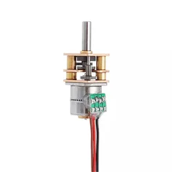 Mini 10mm Stepping Gear Motor DC 5V 2-phase 4-wire Stepper Motor Reduction ratio 20:1/50:1/100:1/150:1/ 298:1