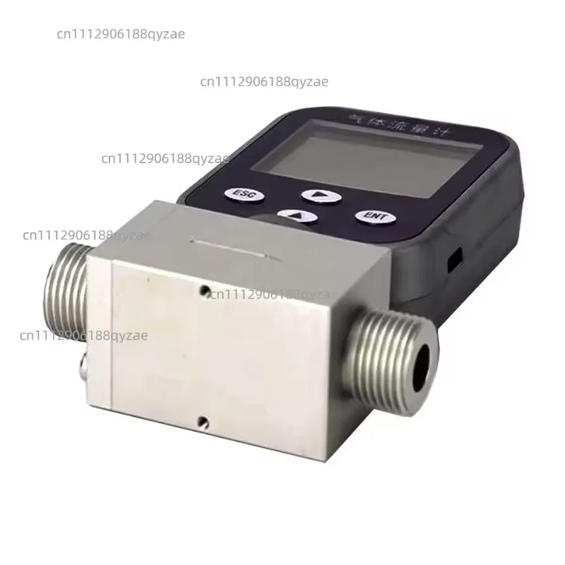 0-50L/min Compressed Air/Argon/Oxygen/Methane/Propane Gas Flow Meter Miniature Thermal Gas Flow Meter Mass Gas Flow Meter